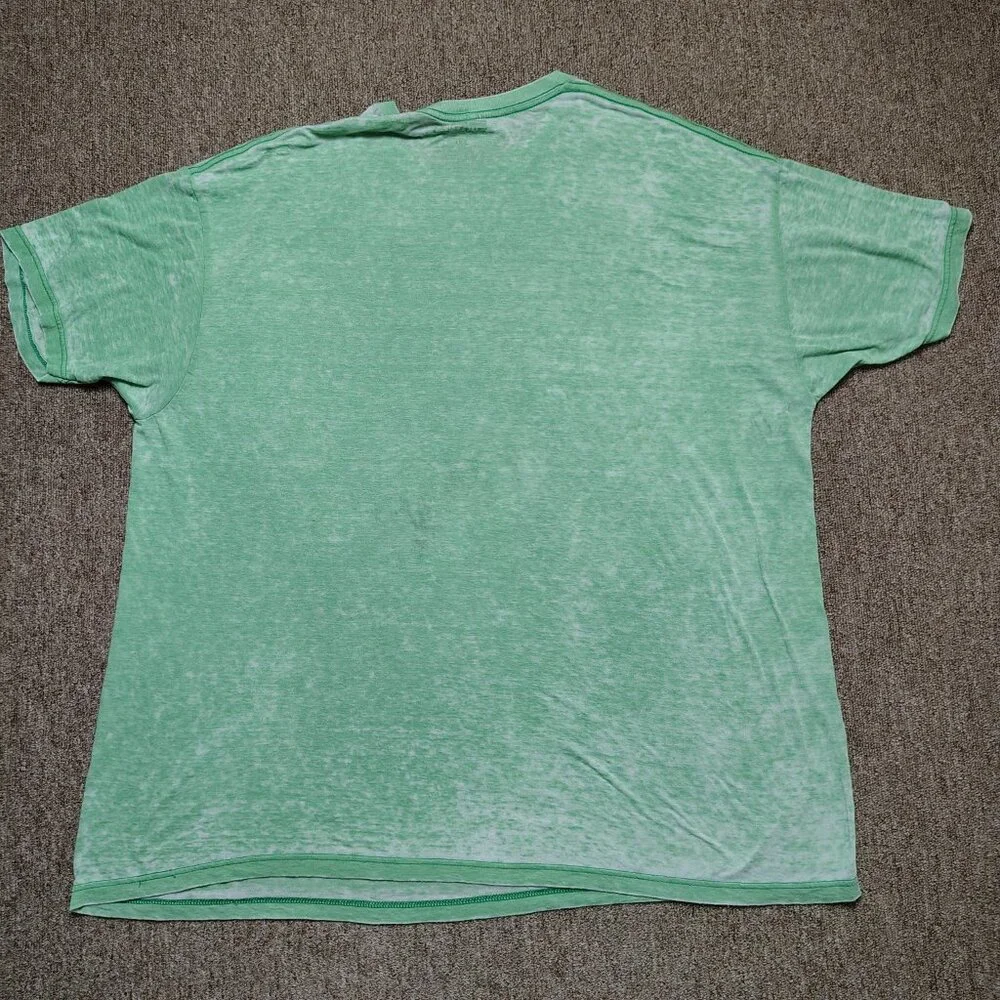 TEENAGE MUTANT NINJA TURTLES T-Shirt Men 2XL Green Shredder Ninja Graphic Tee - Picture 4 of 10